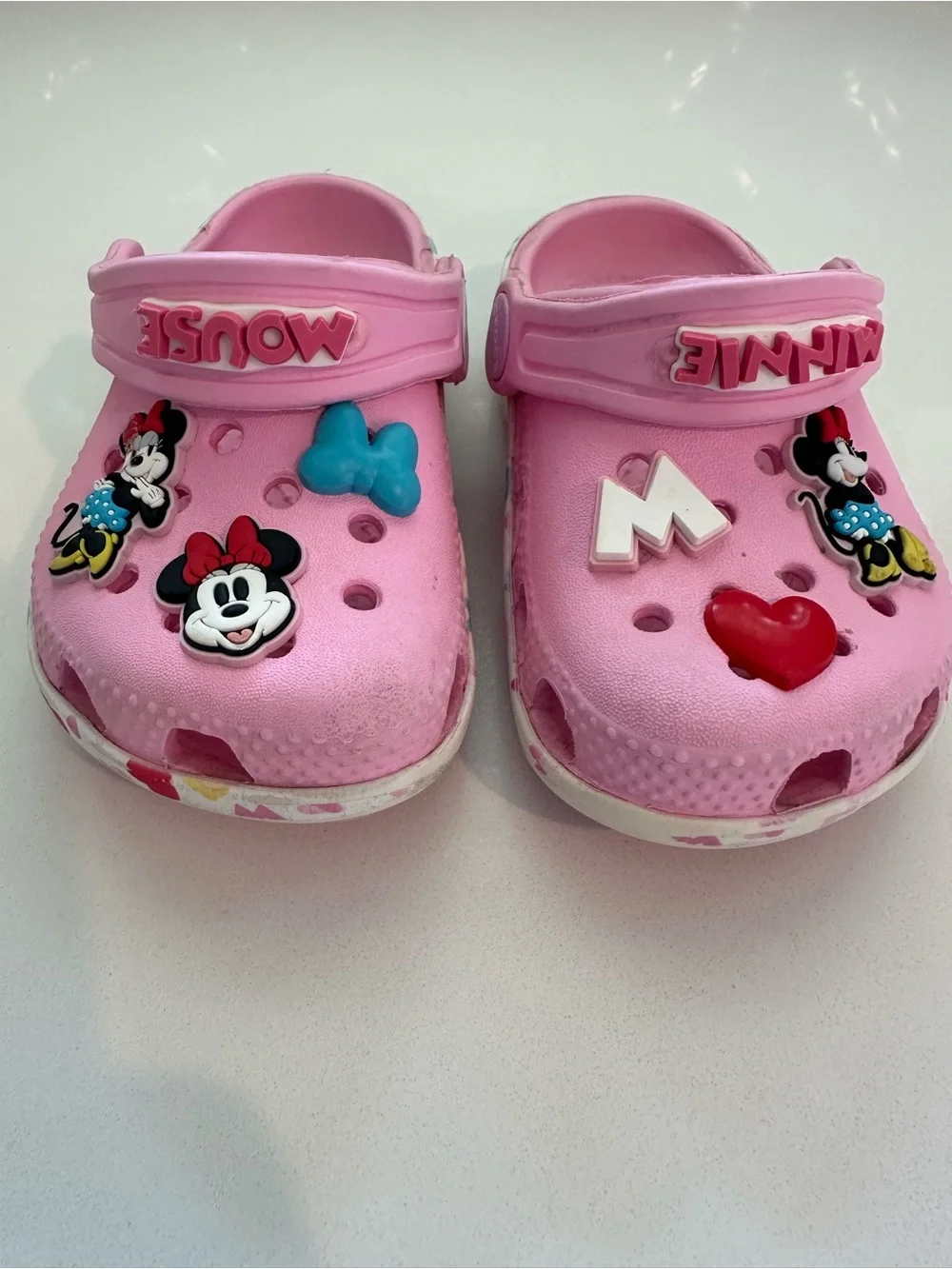 6C Kids Crocs - Pink Minnie Mouse